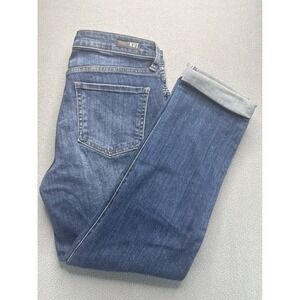 Kut From The Kloth Jeans Womens 6 Blue Catherine Fab Ab Boyfriend High Rise